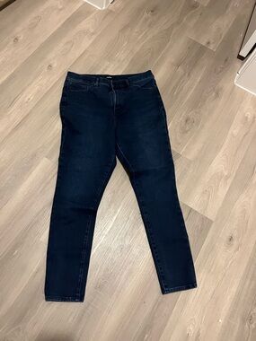 Express Dark Indigo Skinny Jeans